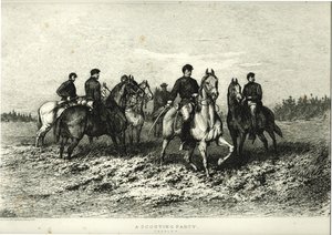 A Scouting Party. Cavalry by Edwin Austin Forbes